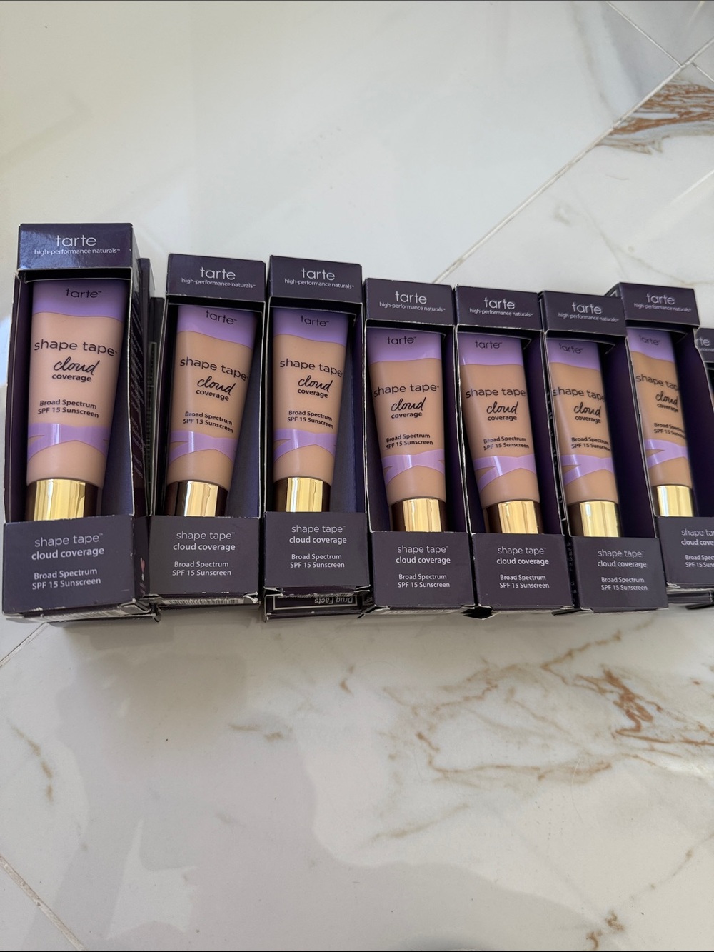 Tarte Shape tape cloud coverage